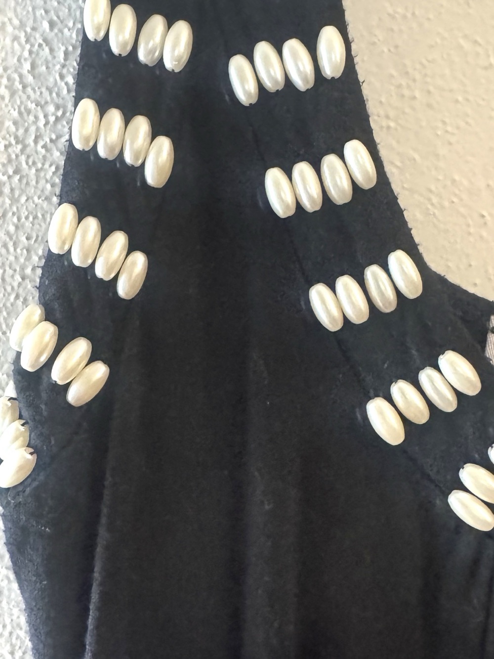 Body Central Women's Black Studded Embellished Sleeveless Midi Dress Size Small - Picture 4 of 7